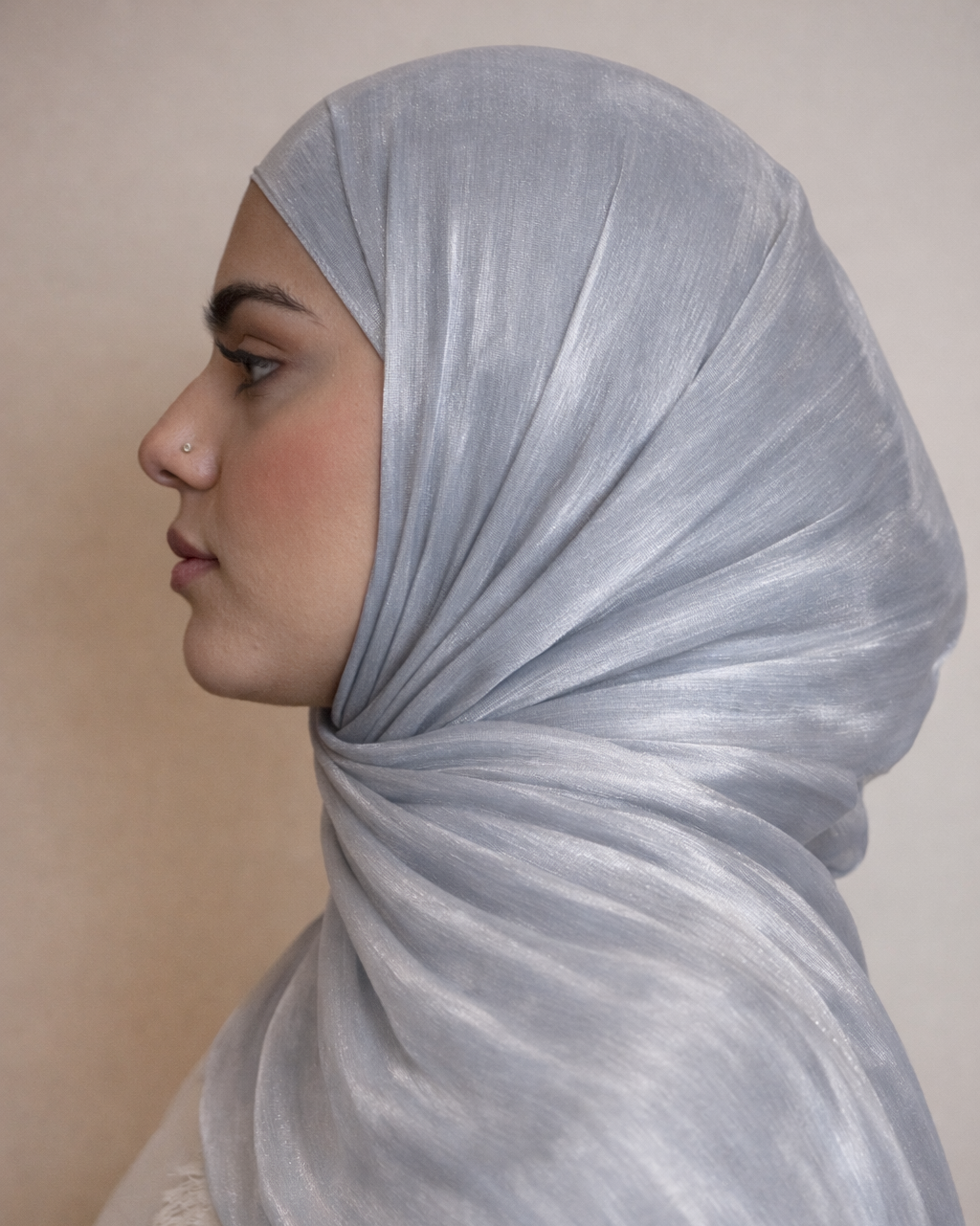 Ready-to-Wear Organza Hijab - Moonlight